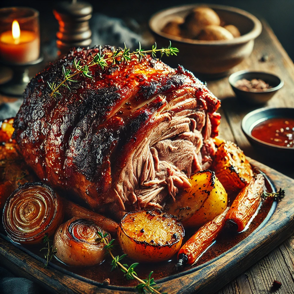 Slow-Cooked Pork Shoulder